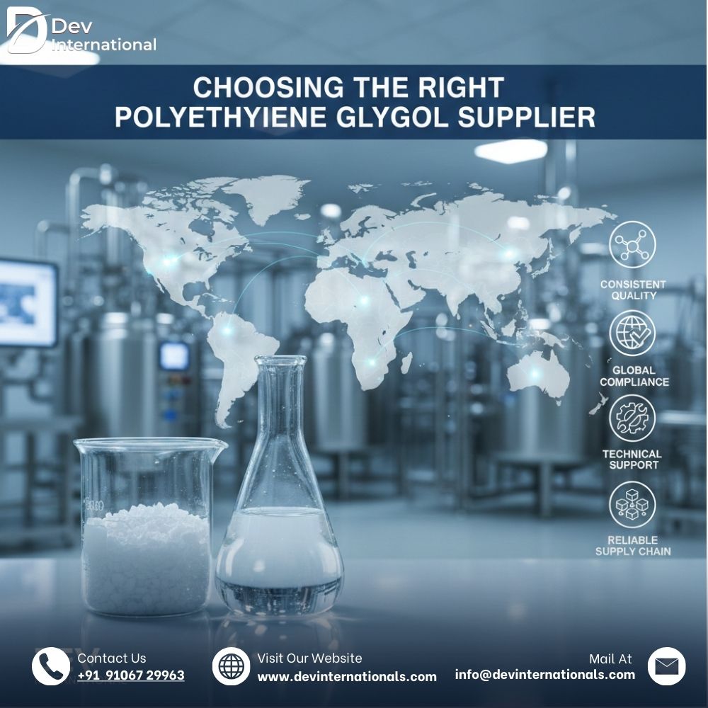 Choosing the Right Polyethylene Glycol Supplier in India