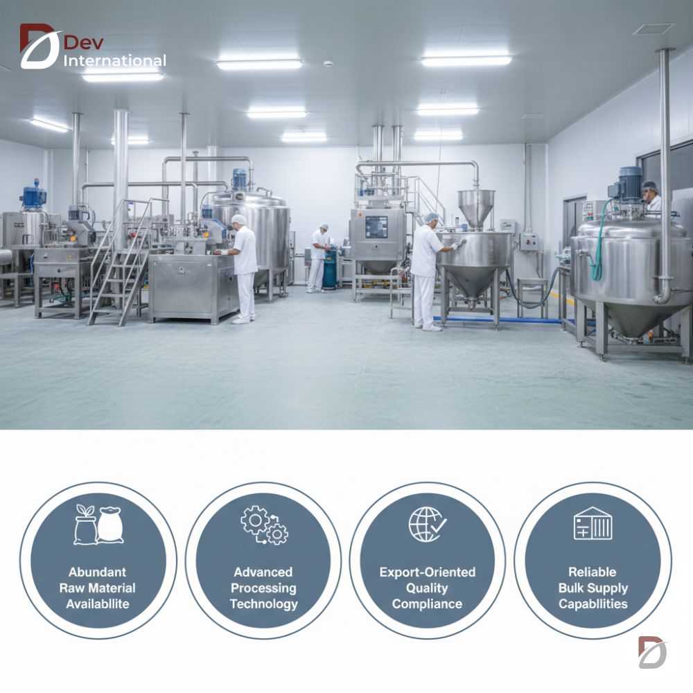 Guar Gum Powder Manufacturer in India for Food Industry