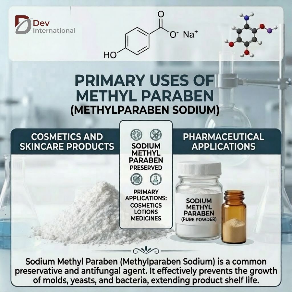 Uses of Sodium Methyl Paraben in Cosmetics and Skincare